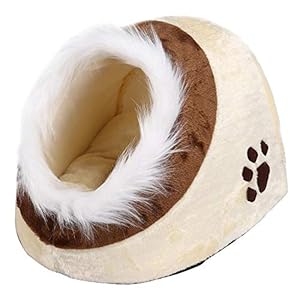 yahee gato cueva cueva Manta cueva Perros y Gatos Cesta mascota cama con suave y cómodo almohada