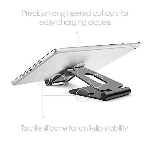 Desire2 View Aluminium Dual Rotatable Multi-Angle Desk Stand Universal for Tablets and Smartphones - 4