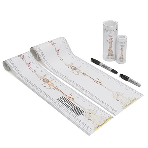 Talltape – Tragbare, Roll-up Messlatte Plus 1 Sharpie Mini Marker Pen, um Kinder von der Geburt bis zum Erwachsenenalter messen zu können – Auswahl an Designs - 8