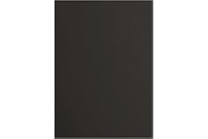 VAESSEN CREATIVE Florence Papier Cartonné Noir Lisse - A4-10 feuilles - 216 g/m² - Papier pour Scrapbooking, Carterie, Perforation et Faire Part de Mariage