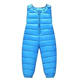 Jungen Mädchen Winter Mode Warm Hosen Leichte Daunen Hosen.