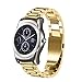 Produktbild BZLine® Armband für LG Watch Urbane W150, Milanese Smart Watch Armand Ersatzband mit Edelstahl Magnet-Verschluss Watch Replacement für LG Watch Urbane W150 (Gold)