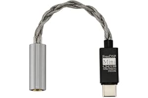 Moondrop FreeDSP Mini HiFi Bärbar USB-C Miniatyr Avkodning Förstärkare CS43198 3,5 mm CITA Adapter DAC AMP