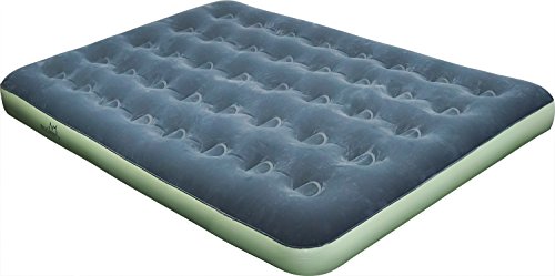 Preisvergleich Produktbild Bo-Camp Doppel Luftmatratze, Luftbett, Gästebett Velour, Campingbett AIR-XL2, Liegefläche 193x130cm [60105056]