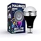 Halonix B22d 9-Watt LED Bluetooth Speaker Bulb (White and Yellow Light), Pack of 1