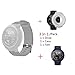 Produktbild Knowin Uhrenarmband Silikon-Uhrenarmband-Bügel-Kasten für Huami Amazfit Verge mit Schirmschutz Anzug (Silikon Sport Strap + Membran + Schale)