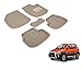 Auto Hub Premium 3D Car Mats For Toyota Etios Cross - Beige RS.899.00