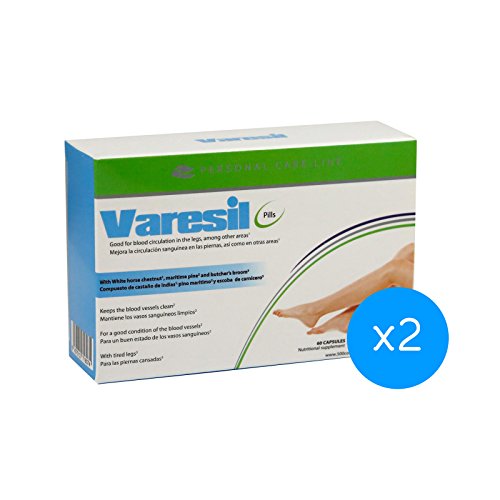 Varices - 2 Varesil Pills: Pastillas para prevenir las varices