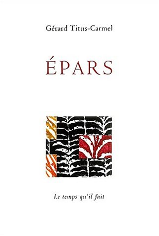 couverture de : Epars