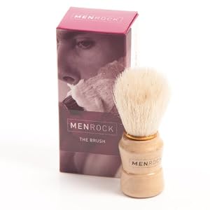 Men Rock Sicilian Lime Shave Cream with Brush and Drip Stand - Image 4