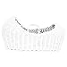 Isabella Alicia Born To Be Wild Dalmation Izzy Pod Moses Basket (White)