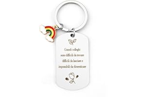 Kabulae Regalo Collehe,Portachiavi Colleghe,Regali Portachiavi Colleghe Creativi,Regalo per Collega Compleanno