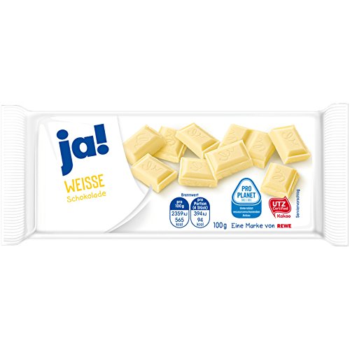 Preisvergleich Produktbild ja! Die Weiße - Schokolade 100g