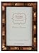 Produktbild Eccolo Opalescent Marquetry Wood Frame That Holds 8 x 10-Inch Photo, Tan/Brown