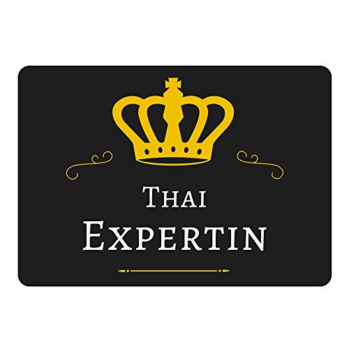 Preisvergleich Produktbild Mousepad Thai Expertin schwarz