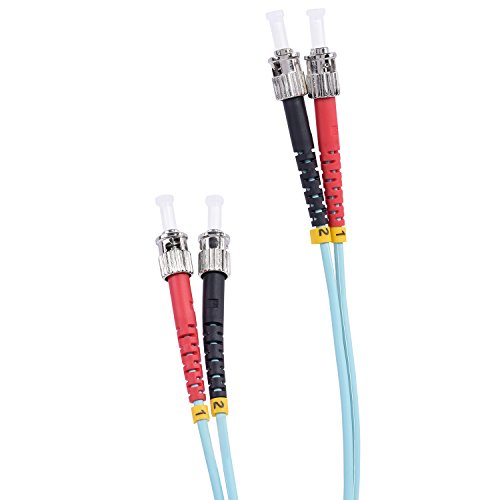 TPFNet 20m Cable de Fibra Óptica Duplex Multimodo OM3 ST/ST - 50/125µm - 10Gb