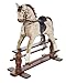 Brand New LUXURIOUS VERY LARGE Rocking Horse "SATURN PINTO" from MJMARK