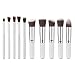 Imported 10pcs Concealer Blusher Powder Face Make Up Brushes Contour Cosmetic Tool RS.365.00