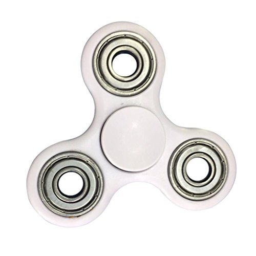 Hand Spinner,Omiky EDC Tri Fidget Spinner Finger Toy for ADD ADHD Anxiety Autism Suffers (White) Hand Spinner,Omiky EDC Tri Fidget Spinner Finger Toy for ADD ADHD Anxiety Autism Suffers (White)