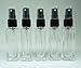 6 Pcs Empty Clear Glass Perfume Bottles Refillable Essential Oil Perfume Spray Bottles Wholesale Aromatherapy 8 ml Atomizer Bottle