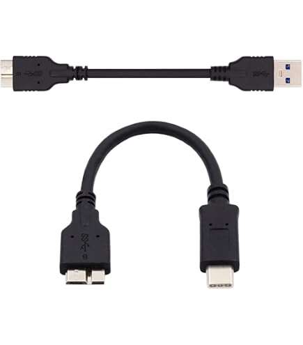 Blendend Cavo USB 3.0 ad alta velocità, tipo A/M a A/H, nero, lunghezza