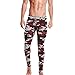 Produktbild Geili Herren Lang Unterhose Unterwäsche Strumpfhose Kompressions Leggings Pants Männer Camouflage Hosen Atmungsaktive Baumwolle Stretch Sport Yoga Fitness Trainingshose