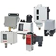 Danfoss KPI 38 Pressure Control Switch, R: 8 to 28 BAR, D:1.8 to 6 BAR, IP 30, G1/4A