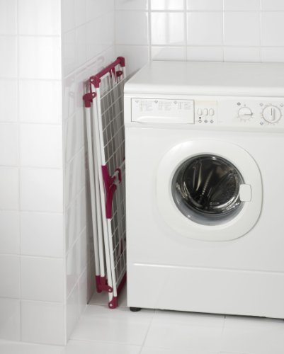 WENKO 3774021100 Wäschetrockner Summer Dry – 13 m Trockenlänge, Metall, 153 x 76 x 46 cm, Weiß - 2