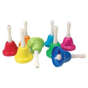 Cloches à Main Diatoniques A-Star - Lot De 8 - Arc-en-Ciel - C6 à C7 - Éducatif Musical