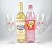 Produktbild Lillet Apéritif de France 0.75 l (17%) + Schweppes Russian Wild Berry 1,0l 'Lillet Berry' + 2 Lillet Gläser