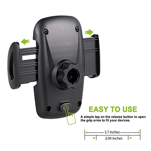 Supporto Auto Smartphone, iAmotus Porta Cellulare Universale Ventosa Fort per Cruscotto Parabrezza e per iPhone X/8/8P/7/6s/6 Samsung Galaxy/Note S8 S7 Huawei Sony e Android Smartphone GPS