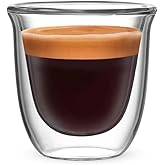 Bialetti - Firenze &Ccedil;ift Duvarlı Cam Bardak 80Ml 2'Li Set