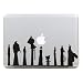Produktbild MacBook Aufkleber, Chickwin Creative Pattern dekorativ Film Notebook Sticker Skin personalisierte Aufkleber MacBook Pro Air 13" Decal (Neun Fußgänger)