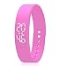 Produktbild LJSHU Smart Bracelet Waterproof Health Step Counter Alarm erinnert an Multi-Function Bluetooth Sports Watch,Pink