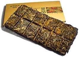 100g Pu erh Tea (ripe) - Xian SHI - Compressed, Fermented Tea Brick - 2015 - SSN 100.038 - Abbey Tea ltd