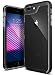 Produktbild iPhone 8 Plus Hulle, iPhone 7 Plus Hulle, Caseology [Skyfall Serie] Transparente Klare Schlanke Schutzhulle Kratzfest mit Schutzrahmen [Matte Schwarz - Matte Black] fur Apple iPhone 7 Plus (2016) / iPhone 8 Plus (2017)