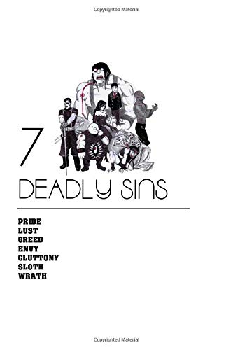 Preisvergleich Produktbild 7 Deadly Sins: Anime Notebooks, Motivation, Inspiring, Journal, Fullmetal Alchemist