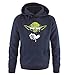 Produktbild YODA COOL Herren Hoodie Navy Gr. M