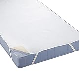 Beautissu® Matratzen-Schoner BEAUTECT 120x200cm, 4 Eckgummis, wasserdichte Matratzen-Auflage „Made in Germany“ - 3