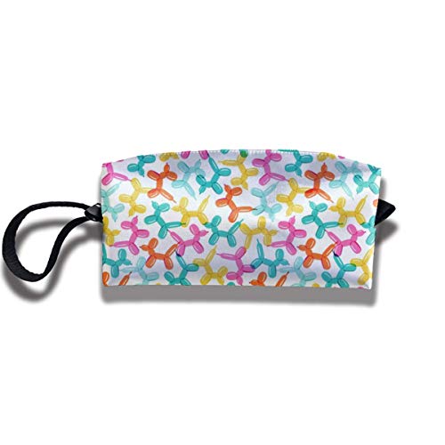 Balloon Dogs Portable Travel Makeup Bag Toiletry Bags Cosmetic Bag