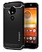 Produktbild Spigen Rugged Armor Moto E5 Play Hülle (M21CS24393) Karbon Look Elastisch Stylisch Handyhülle Soft Flex TPU Silikon Schutzhülle Case [Schwarz]