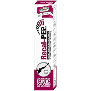 REFIT ANIMAL CARE Veterinary Calcium Gel for Cow, Buffalo & Cattle, 300 gm, Recal-Pep Gel