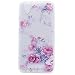 Produktbild Lonchee ZTE Blade A452 Hülle,Bunte Muster Weich TPU Handy Hülle Durchsichtig Transparent Etui Cover Case Protective Shell Soft Schutzhülle Telefon Kasten für ZTE Blade A452 – Pinke Rose