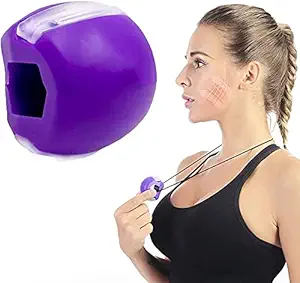 Kixre Jaw Exerciser 1 Pack, Double Chin Reducer Eliminator for Jawline Shaper, Mouth Face Neck Jawline Exerciser for Men Women - Face Lift Chisel Chin Slimming & Neck Muscle