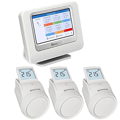 Honeywell THR993RT Pack de régulation sans fil 3 zones pour Radiateur