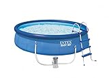 Intex Aufstellpool Easy Pool Set, TÜV/GS, blau, Ø 457 x...