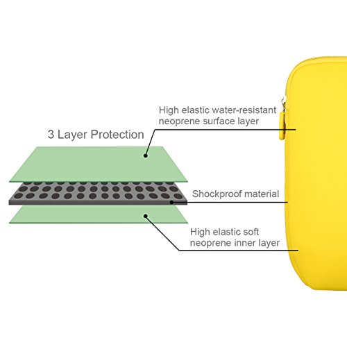 Arvok 11 11 6 12 Zoll Laptoptasche Notebooktasche Laptoph  lle Laptop Schutzh  lle Notebook Tasche Laptop Sleeve Case Schutztasche Wasserfest Neoprene