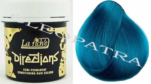 La Riche Directions Semi-Permanent Hair Colour 88ml x 2 tubs Turquoise