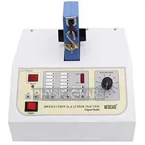 MEDGEARS Physiotherapy Machine Advance Cervical Lumber Traction (Fully Digital Mode) Traction Machine for Physiotherapy Traction Machine for Lumber Cervical Neck Traction Device