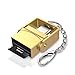 Produktbild Big-Mountain Für Samsung Galaxy S9 Kartenleser2 in1 USB 3.1 Typ C USB-C TF Micro SD OTG Multi-Speicherkarten-USB-Leser High Speed Memory Card Reader (Gold)